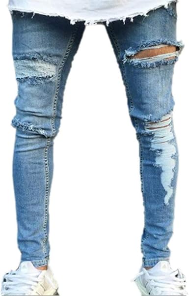 Adelina Pantalones De Mezclilla Para Hombres Arbustos Jeans Flaco