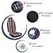 INFANZIA Baja Front Seat Covers Saddle Blanket Auto Seat Cover with Seat Belt Covers Fit Car Truck Van SUV, 4Pcs, Blue