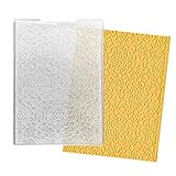 ALIBBON Flower Background Plastic Embossing Folders