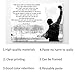 FAYFA Rocky Balboa - Motivational Quotes Art Poster Print Hope Qoute,18x24 inch