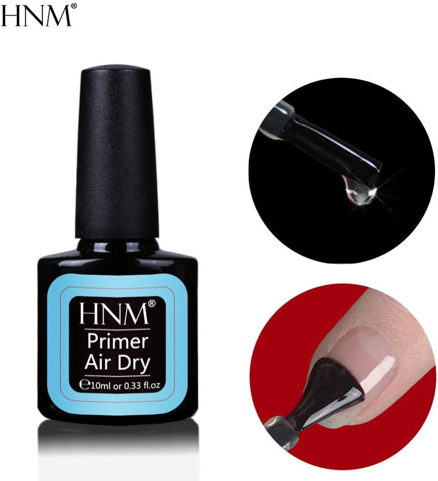 HNM Gel Polish Soak Off Air Dry Primer Nail Varnish Primer UV LED Gel Polish Salon Manicure 10ML