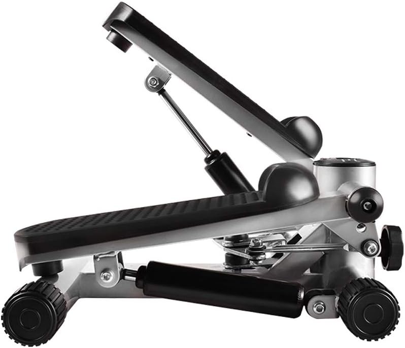 QWERDF Indoor Mini Stair Stepper, Exercise Twisting Machine with LCD Monitor, Cardio Fitness Stepper for Women And Man