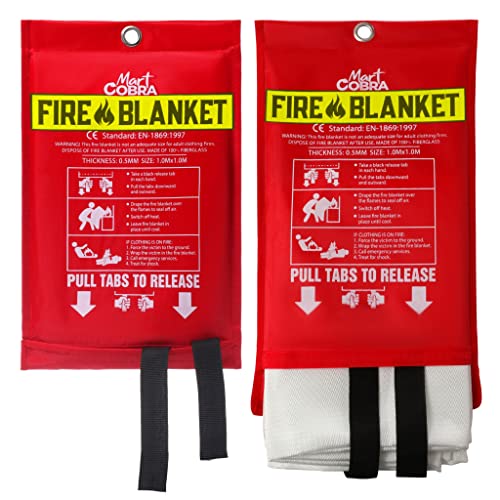 Emergency Fire Blanket for Home and Kitchen Fire Extinguishers for the