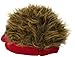 Flair Hair Men's Red Visor and Hair
