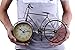 Antique Crafts Retro Vintage Style Bicycle Desk & Shelf Clock Modern Home Office Decoration Tabletop Display Ornament