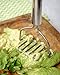RSVP International Endurance Kitchen Tool Collection Handheld Potato & Avocado Masher, Dishwasher Safe, 7x2.75