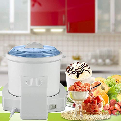 Ice Cream Machines,CamKing 500ML Automatic Frozen Yogurt-Ice Cream Maker (White)