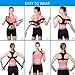 CloudMi Posture Corrector for Women Men Comfortable Posture Brace for Belt Back Shoulder Adjustable Posture Strap Back Support for Back Shoulder Pain Relief