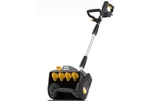 Cordless Snow Shovel, Compatible with Dewalt 20V Max Battery (Tool Only), 12-Inch Electric Snow Shovel with Directional Plate