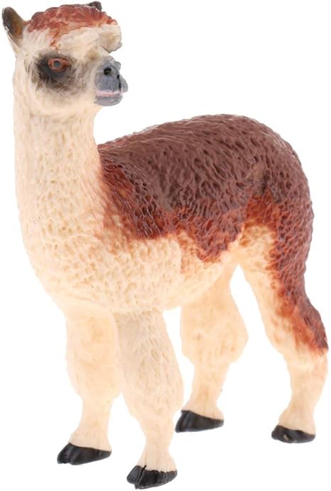 Amazon リアルなシミュレーションジャングル野生動物アルパカ動物モデル置物キッズアクションフィギュア科学自然おもちゃホームデコレーション小道具ポータブルで便利スタイリッシュで長持ち インテリア オンライン通販
