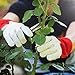 NoCry Large Red Thorn Proof Gardening Gloves for Women with Reinforced Palms and Fingertips, Perfect for Cactus, Rose Pruning, and Puncture Proof Protection