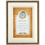 Time to Reflect Retirement Clock - Retirement Gift for Women