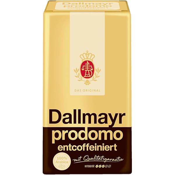 Amazon.com : Dallmayr - Prodomo Decaffeinated Ground Coffee - 12x