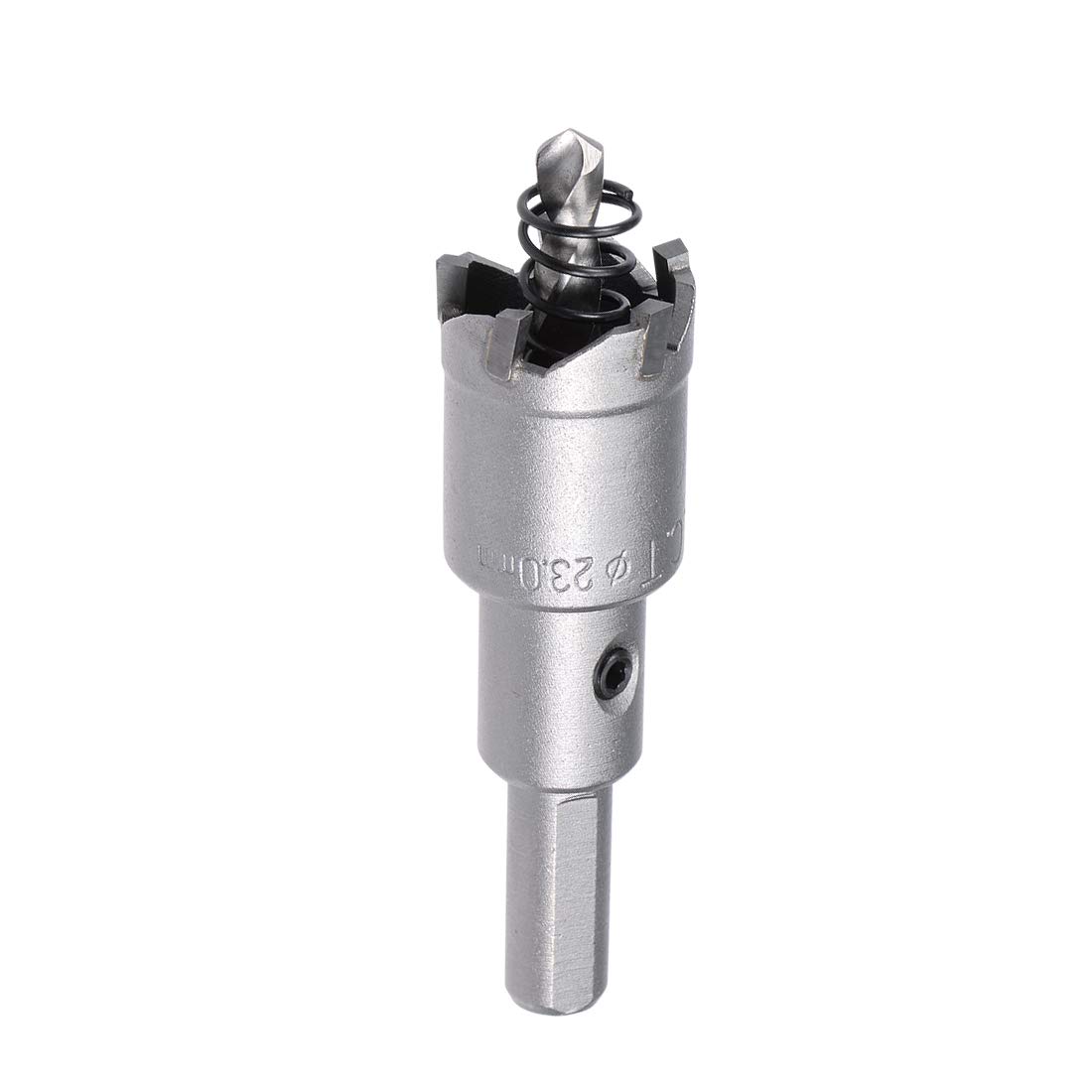Sourcingmap 23mm Carbide Hole Cutter, Hole Saws for 0.5mm-3mm Stainless Steel 5mm Metal Sheet