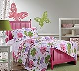 Greenland Home 2 Piece Woodland Girl Quilt Set, Twin