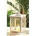 10 Wholesale Large Ivory Color Glass Lantern Wedding Centerpieces