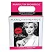 Vandor Marilyn Monroe 4 Piece Ceramic Coaster Set, Black/White