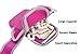 JULAM Sports Armband for iPhone 7 6S 6 Plus Samsung Galaxy S8 S7 S6 S5 Edge Plus 5.8 Inch Cell Phone Case Sweatproof Adjustable Running Armbag Zipper Pouch with Key Holder Wallet Card Slot (Pink)