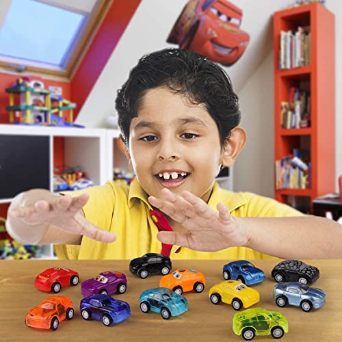 UWEAONTME DOTH Pull Back Cars, 32 Pack Pull Back Racing Vehicles Mini