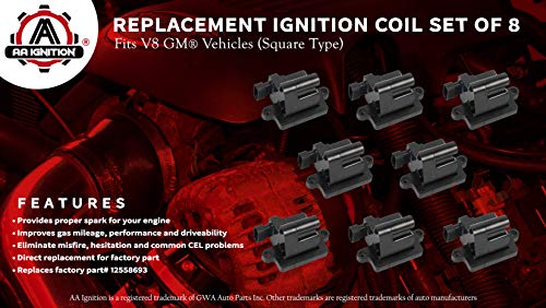 1 Ignition+Coil+Set+Silverado+Avalanche
