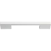Atlas Homewares A867-WG Successi 6.13-Inch Thin Square Pull, High White Gloss