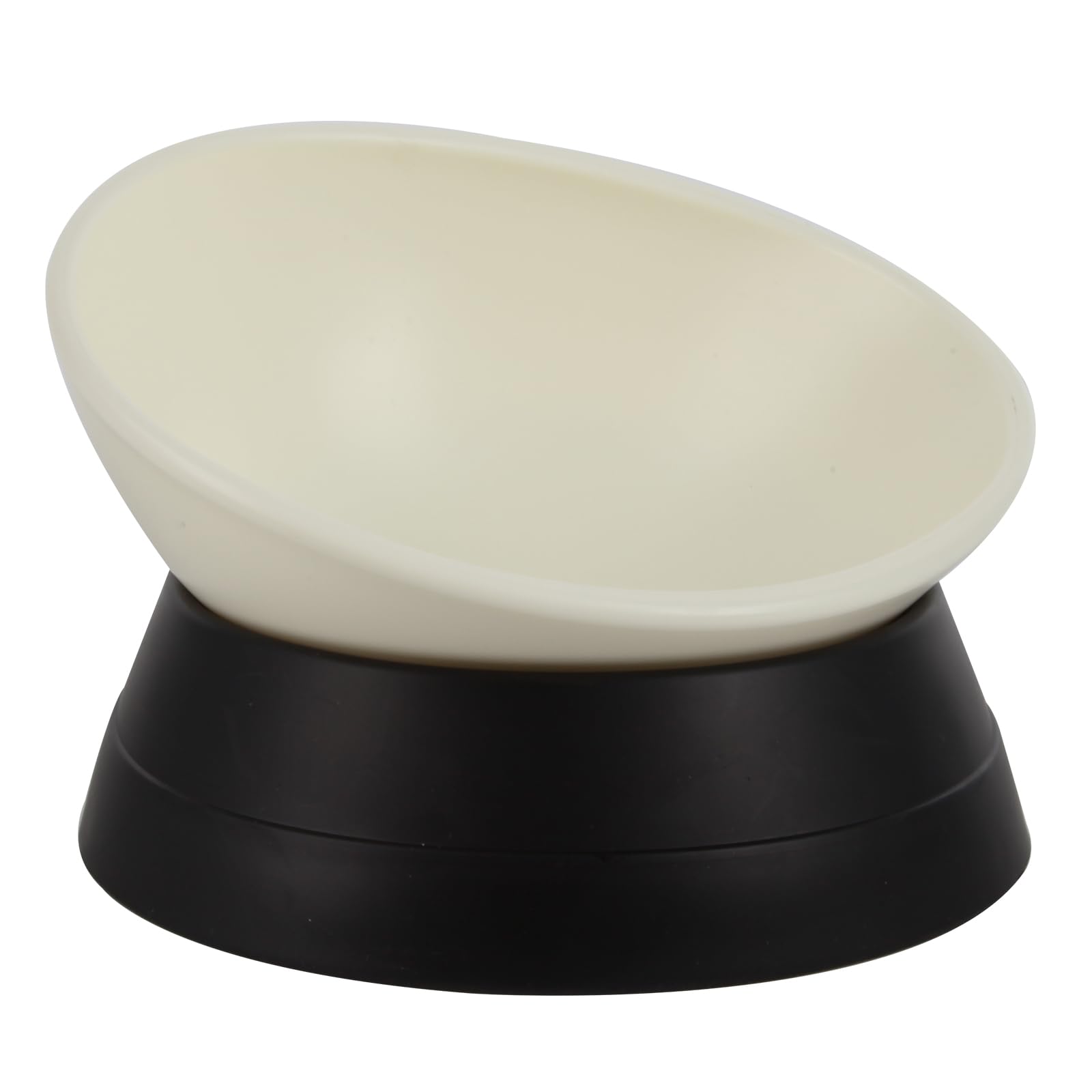Photo 1 of ***(HEAVILY USED/ MINOR DAMAGE)***
Bulldog Bowl Anti-Slip Dog Cat Dish Detachable Rubber Dog Bowl Pet Sterile Tilted Pet Feeder Slope Base (Black, 2 Cup (Small/Medium Dog))