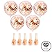 Bridal party balloon set | 10 confetti latex balloons | 1 love balloon | 1 White Curling ribbon | For a proposal, bridal shower party, engagement and birthday party