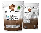 Keto Chow Keto Meal Replacement Shake: delicious, easy meals for keto diet, complete keto meal, on the run keto meal (Chocolate Toffee, 21 Meals)