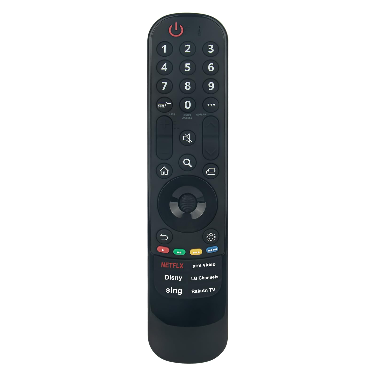 VINABTY MR23GA Replaced Remote Control Suitable for LG TV AKB76043112 OLED55C34LA OLED65B33LA OLED77B33LA OLED55C36LC OLED55C37LA OLED55G36LA OLED65B39LA OLED65C34LA OLED65C36LC -No Voice Function