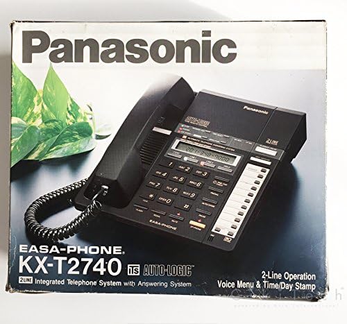 Panasonic KX-T2740 EASA-PHONE 2-Line Auto-Logic Integrated Telephone