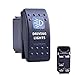 ESUPPORT Car Blue LED Driving Light Rocker Toggle Switch ON Off 12V 20A, 24V 10A