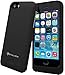 iPhone 5 5S SE Battery Case: Stalion Stamina Rechargeable Extended Charging Case 2400mAh with kickstand [Apple MFi Certified](Jet Black)