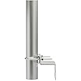 Bolton Technical 10”Outdoor Antenna Pole Mount Kit – Heavy-Duty Antenna Mounting Pole with U-Bolt Bracket for Signal Booster