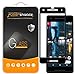 [2-Pack] Supershieldz for Google Pixel 2 Tempered Glass Screen Protector, [Full Screen Coverage] Anti-Scratch, Bubble Free, Lifetime Replacement Warranty (Black)