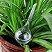 Autrix 4 Pieces Watering Bulbs Mini Automatic Watering PVC Self Watering Globes for Plants (Clear)