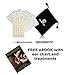 Auriculotherapy Kit Ear Acupressure including 600 Vaccaria Ear Seeds, 1 Tweezer, 1 Probe + eBook with Acupuncture placement chart by Samba Life