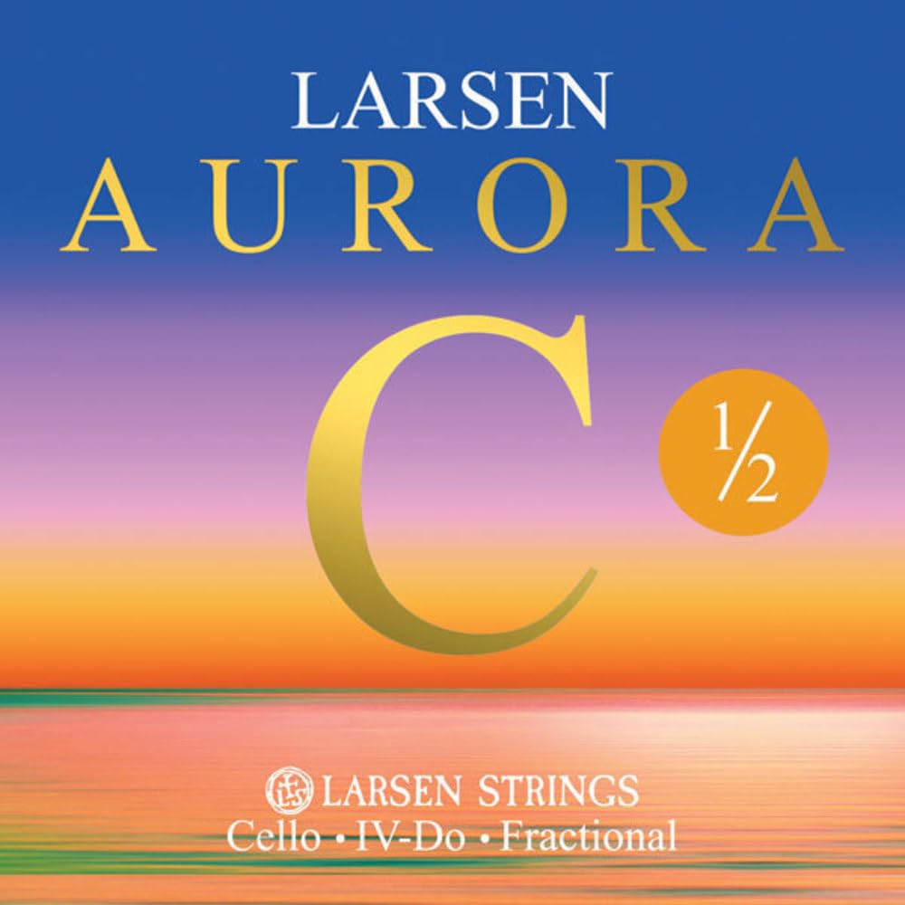 LARSEN STRINGS Aurora Cello Strings medium C 1/2 Medium