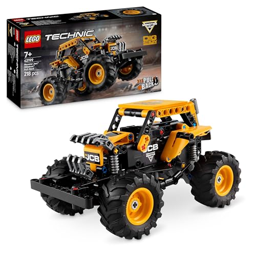 Technic Monster Jam DIGatron à rétrofriction - Maquette de Camion pour garçon et Fille dès 7 Ans - Jeu créatif pour passionnés de Voitures - Idée Cadeau pour Amateurs de mécanique 42199