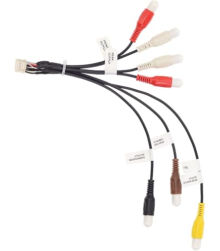 Cabos RCA Xtenzi Para Pioneer - Compatível Com Avic X910 X710 X9115bt