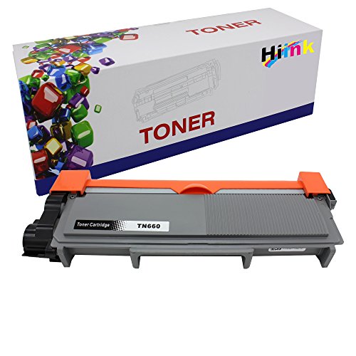 HIINK Compatible Toner Cartridge Replacement for Brother TN660 (Black, 1-Pack)