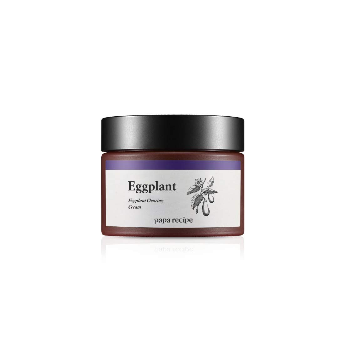 Papa Recipe Eggplant Clearing Cream (1.69Fl Oz) &ndash; Korean Beauty Face Moisturizers &ndash; Eggplant Cream for Hydrates Sensitive Dry Skin &ndash; Trouble prone Skincare &ndash; Maintaining Skin Balance