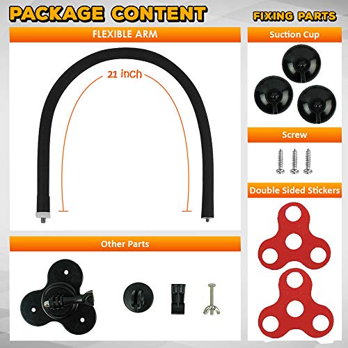 LUCKYLAKER SUP Transducer Mount Arm Kayak Transducer Arm Mount Fish