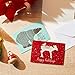 Sustainable Greetings Blank Note Cards with Envelopes - Assorted Animal Designs for Sending Holiday Wishes - 4 x 6 in, Pack of 144