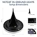 Solar Ground Lights,Garden Pathway Outdoor In-Ground Lights With 8 LED (8 pack white)