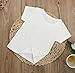Singleluci Toddler/Infant Kids Summer T-Shirt (12 Months, White Boys)