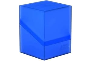 Ultimate Guard Boulder 100+ Classic, Deck Case for 100 Double-Sleeved TCG Cards, Sapphire, Secure & Durable Storage for Trading Card Games, Soft-Touch Finish