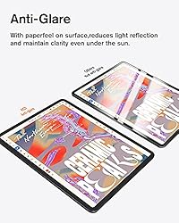 KCT [2 Pack] Paperfeel Screen Protector Compatible