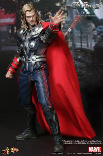 Hot ToysMovie Masterpiece - 1/6 Scale Fully Poseable Figure: The Avengers - Thor