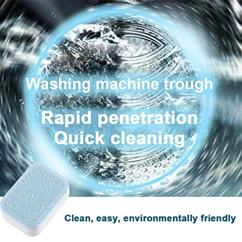 10PCS BacBuster Kitchen Washer Sink Cleaning Tablets Easy Washing Machine Cleaner - Thumbnail 3