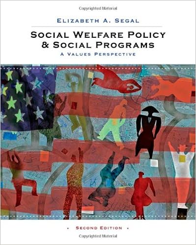  Social Welfare Policy And Social Programs A Values Perspective 9780495604198 Segal Elizabeth A Books